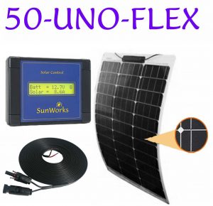kits de panneaux solaires semi-flexibles