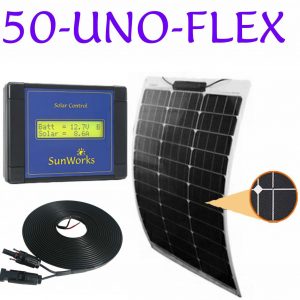 semi-flexible kit de panneau solaire