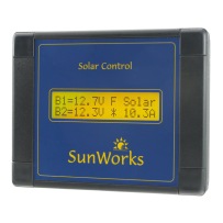 SunWorks. Régulateurs de charge. Deux batteries