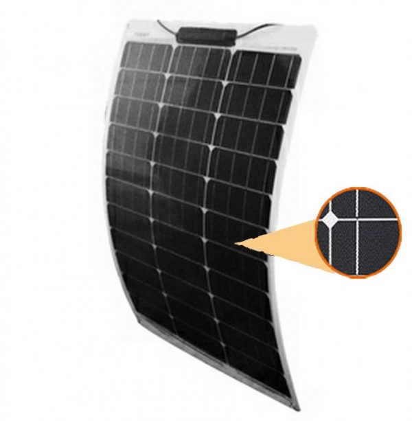 semi flexible solar panel