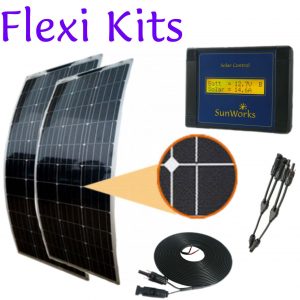 Kits de panneaux solaires flexibles
