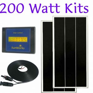 200 Watt. Kits de panneaux solaires