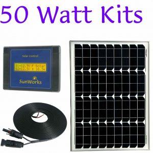 50-60 Watt. Kits de panneaux solaires